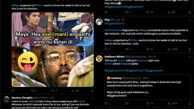 ஏய், அவன் என் ஜாதி என்னனு கேட்டான்டி - சொன்ன விஷயத்தை அப்படியே Twist செய்து புதிய பஞ்சாயத்தை கிளப்பிய மாயா.