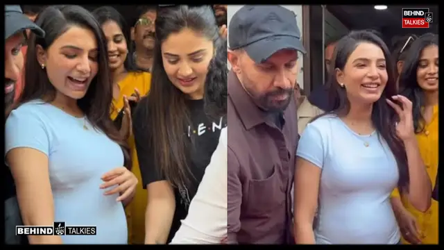 நடிகை சமந்தா கர்ப்பமாக இருக்கிறாரா? வைரலாகும் போட்டோ