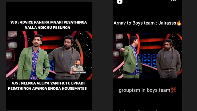 என்னது விஜய் சேதுபதி தான் பேச சொன்னாரா? - அர்னவ் பகிர்ந்த இன்ஸ்டா பதிவுகள்