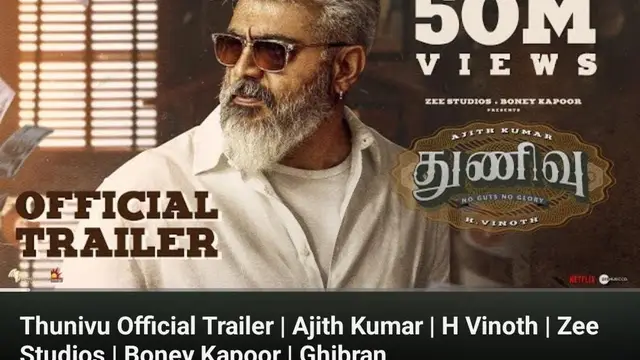 துணிவு ட்ரைலர் சாதனையை முறியடிக்க தவறிய வாரிசு ட்ரைலர் - hash Tag போட்டு விஜய் ரசிகர்களை வெறுப்பேற்றும் அஜித் ரசிகர்கள்.