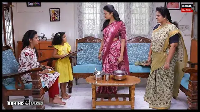 காவிரி பற்றி யாழினி-அம்மு கேட்கும் கேள்வியால் திணறி போகும் இரு குடும்பம்- மகாநதி 