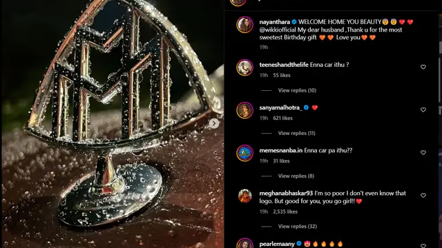 நயன்தாராவின் பிறந்தநாளுக்கு ஜேர்மன் காரை பரிசாக அளித்துள்ள விக்கி - விலை எத்தனை கோடின்னு கேட்டா ஆடிபோவீங்க.