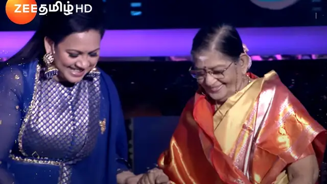 ச ரி க ம ப நிகழ்ச்சிக்கு சிறப்பு விருந்தினராக வந்து பாதியில் கிளம்புவதாக ஷாக் கொடுத்த சுசீலா அம்மா