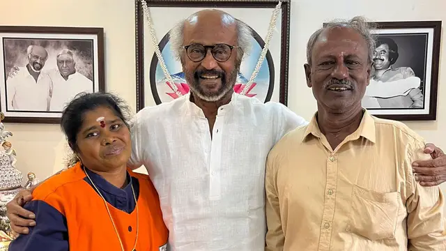 தூய்மைப் பணியாளர் பத்மா காலை தொட்டு பூஜை செய்த நடிகர் பார்த்திபன் - வைரலாகும் வீடியோ