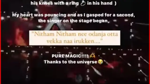 KKK நடிகையிடம் காதலை ப்ரொபோஸ் செய்த நபர், கையில் இருக்கும் braceletஐ பார்த்து ரசிகர்கள் போடும் கமன்ட்