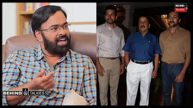 அமீர் மாமா ஷூட்டிங் ஸ்பாட்டில் அப்படி பார்த்தவன் நான் - ஞானவேல் ராஜாவிற்கு திருக்குறள் சொல்லி பாடம் புகட்டிய குட்டிசாக்கு