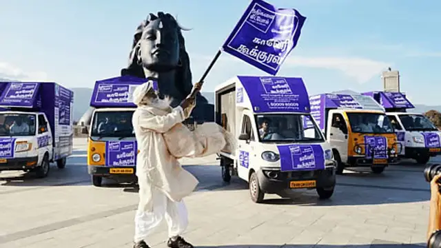 உலக தண்ணீர் தினம்: சத்குருவின் காவேரி கூக்குரல் சார்பில் நடக்கும் மழைநீர் சேகரிப்பு கருத்தரங்கம்