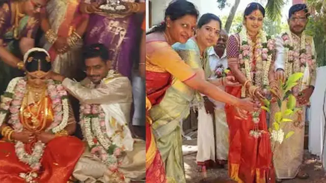 பாட்டு,கூத்து என்று நடக்கும் கல்யாணத்திற்கு மத்தியில் விவேக் மகள் திருமணம் எப்படி நடந்துள்ளது பாருங்க