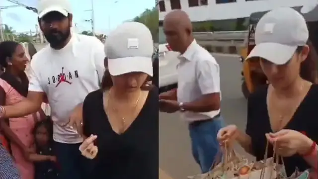 சாலையோர மக்களுக்கு சர்ப்ரைஸ் கொடுத்த நயன் - தங்க மனசை பாராட்டும் ரசிகர்கள். வைரலாகும் வீடியோ.