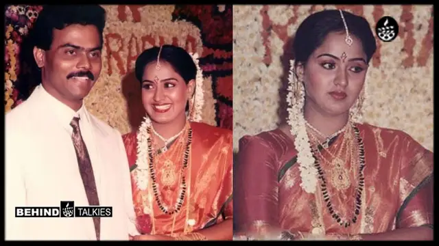 ராதா மகளுக்கு எளிமையாக நடந்த நிச்சயதார்த்தம் - வருங்கால மாப்பிள்ளையுடன் அவரே வெளியிட்ட புகைப்படம்.