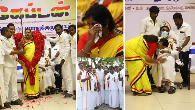 அந்த விஷயத்தில் ஏற்பட்ட மன உளைச்சலால் தான் இப்படி ஆகிட்டாரு - பிரேமலதா சொன்ன காரணம்.