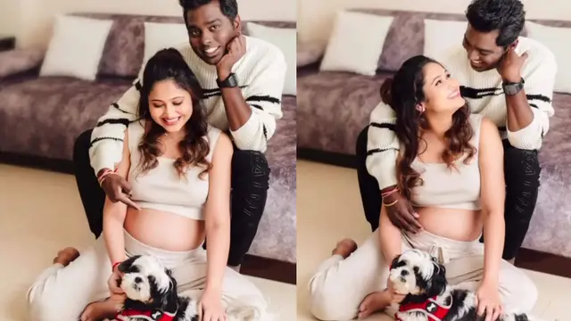 அடுத்த மாதம் Delivery, பிரியாவின் Pregnancy போட்டோ ஷூட் புகைப்படங்களை பகிர்ந்த அட்லீ.