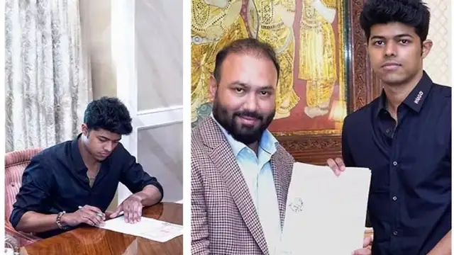 விஜய் மகன் இயக்கும் படத்தின் ஹீரோவும் வாரிசு நடிகர் தானா? ஆனா, இவர் நடிச்சா நல்லா தான் இருக்கும்.