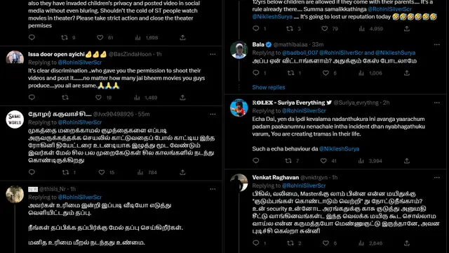 இதனால் தான் அவர்களை அனுமதிக்கவில்லை, புதிய வீடியோவை வெளியிட்டு ரோகினி திரையரங்க நிர்வாகம் கொடுத்த விளக்கம்.