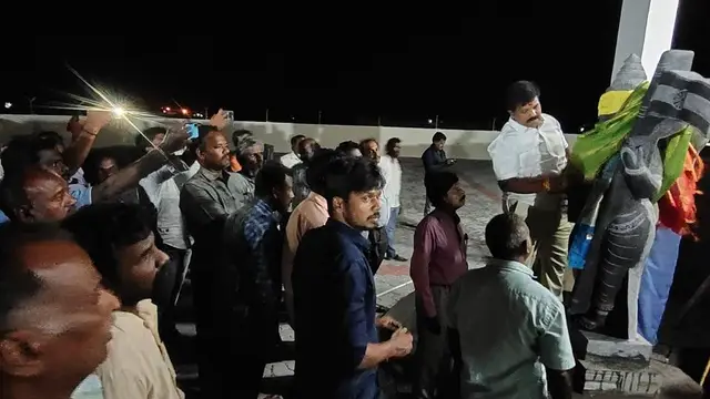 “என் மண் என் மக்கள்“ பாதயாத்திரையின் அச்சம் காரணமாகவே திமுக அரசு இது மாதிரியான செயல்களை செய்கிறது.