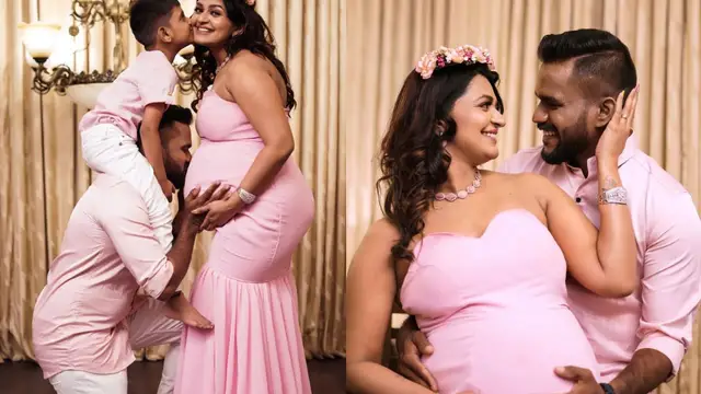 6 ஆண்டுகள் கழித்து மீண்டும் கர்ப்பமாகியுள்ள ஆனந்தி - மகன் மற்றும் கணவருடன் நடத்திய pregnancy போட்டோ ஷூட்.