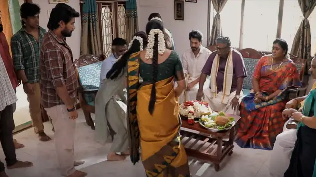 சந்தாவை திருமணம் செய்து கொள்ள கேட்கும் அனிஷ், சேரன் முடிவு என்ன? பரபரப்பில் அய்யனார் துணை