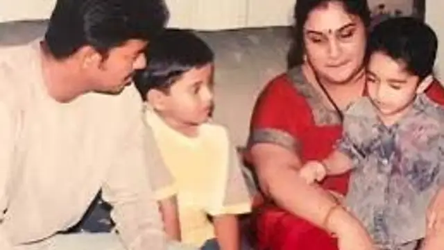 லியோ படத்தில் வனிதாவின் மகனை நோட் பன்னீங்களா - இதோ அந்த புகைப்படம்.