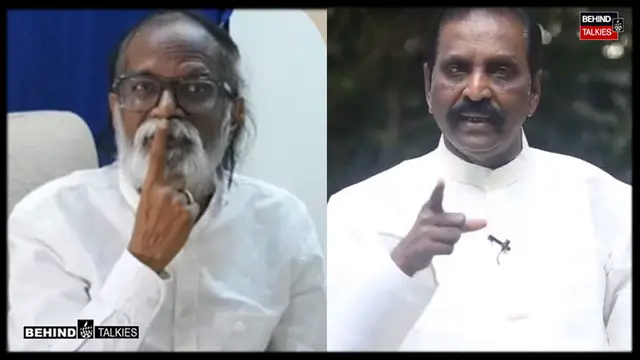 சர்ச்சைக்கு மத்தியில் இளையராஜா இசையமைத்த சிம்பொனி குறித்த கேள்வியால் கடுப்பாகி வைரமுத்து சொன்ன பதில்.