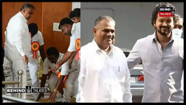 அடிங்க, அடிச்சனு வச்சிக்கோ, தொண்டர் மீது பாய்ந்த த.வெ.க பொதுச் செயலாளர் புஸ்ஸி ஆனந்த்