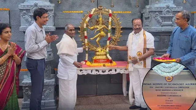 'பாரதியார் சொன்னது தப்பு' -  ஐஐடி வளாகத்தில் நடைபெற்ற சர்வதேச மாநாட்டில் இளையராஜா பேச்சு