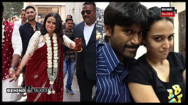 முதலிரவு அறையின் புகைப்படத்தை வெளியிட்ட தனுஷ் பட நடிகை. விமர்சிக்கும் ரசிகர்கள்.