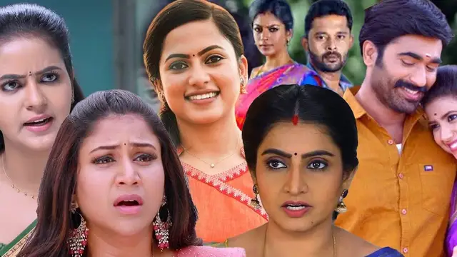 மற்ற சேனல்களை எல்லாம் ஓரங்கட்டி - Trpயின் டாப் 6 இடங்களையும் பிடித்த சன் டிவி தொடர்கள்.