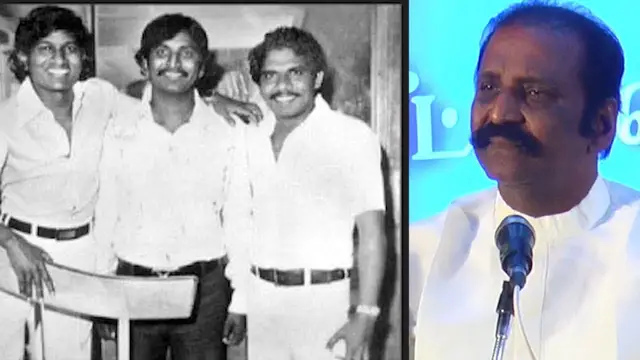 'எழுந்து வா இமயமே' 45 ஆண்டுகால நண்பனை பாட்டு பாடி மீண்டு வர சொன்ன வைரமுத்து - கைதட்டி ரசித்த பாரதிராஜா.