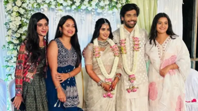 காதலனை கரம் பிடித்த பாரதி கண்ணம்மா சீரியல் நடிகை, வைரலாகும் திருமண புகைப்படங்கள்-குவியும் வாழ்த்துக்கள்