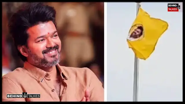 பனையூரில் உள்ள அலுவலகத்தில் கட்சிக் கொடியை அறிமுகம் செய்து வைத்தார் விஜய்