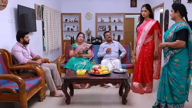 விஜய்க்கு போன் செய்த காவிரி, சாரதாவிடம் அன்பரசு சொன்ன விஷயம் - விறுவிறுப்பில் மகாநதி