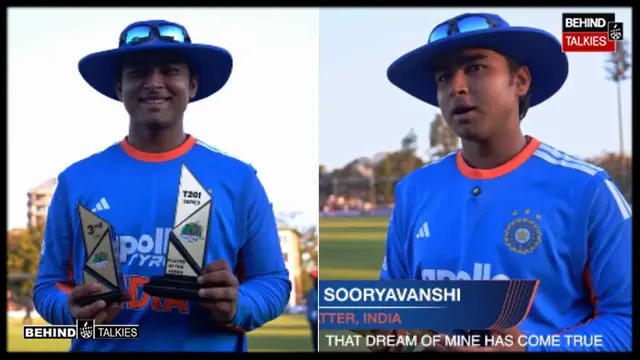 "மூத்த இந்திய அணியில் தொடர்நாயகன் விருது வெல்வது என் கனவு... அது இன்று நனவாகிவிட்டது!" - வைபவ் சூர்யவன்ஷி நெகிழ்ச்சி