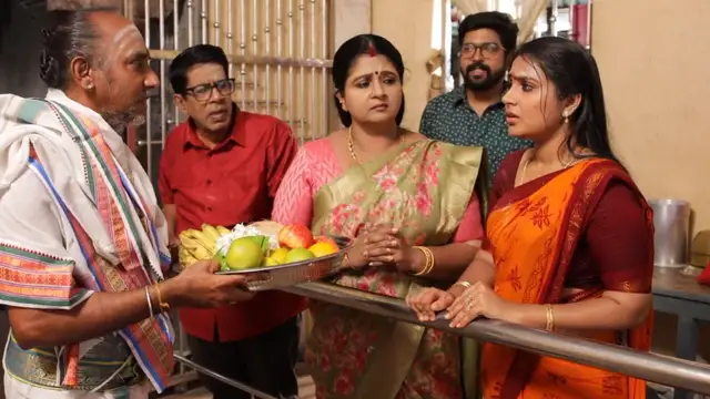மனோஜை பார்த்த பீதியில் முகத்தை மறைத்த ஜீவா - பரபரப்பான கட்டத்தில் சிறகடிக்க ஆசை சீரியல்.