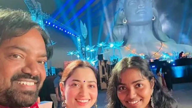 ஈஷாவில் நடந்த சிவராத்திரி கொண்டாட்டம் - பரவச ஆட்டம் போட்ட தமன்னா. வைரலாகும் வீடியோ இதோ.