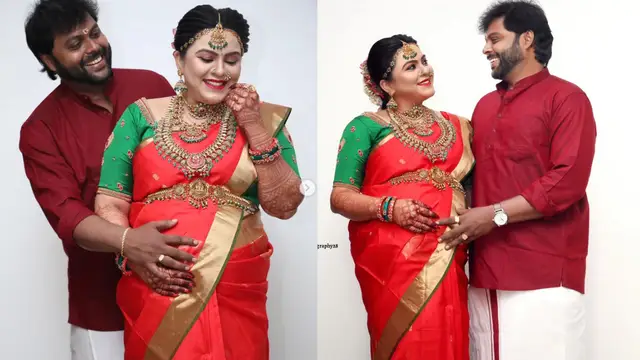 சன் மியூஸிக் Vjவுடன் திடீர் திருமணம், இரட்டை குழந்தைகள் - Twinsகளின் முகத்தை முதன் முறையாக காட்டிய சந்திரலேகா சீரியல் நடிகை.