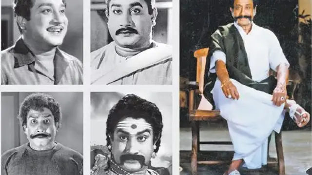 சிவாஜி பிறந்தநாள் விழா, முன்னாள் வரப் பார்த்தவரை கை முட்டியால் குத்தி தள்ளிய சிவாஜியின் மகன் ராம்குமார்