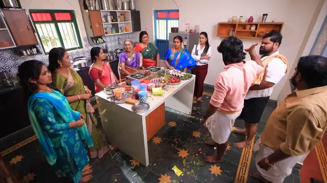 கியூட்டாக நடந்த சேது-தமிழின் பிரக்னன்சி போட்டோசூட், கொந்தளிக்கும் அப்பத்தா -   சின்ன மருமகள்