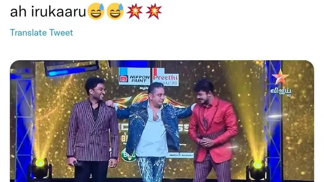 இந்த ஆடையை யாராவது திரும்ப பண்ணச் சொல்லுங்கள் பார்ப்போம் - கமலின் பிக் பாஸ் Costume டிசைனர் சவால்.