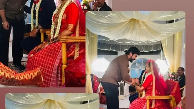சத்தம் இல்லாமல் திருமணத்தை முடித்த 'கண்ணான கண்ணே' சீரியல் நடிகை அக்ஷிதா- மாப்பிள்ளை யார் தெரியுமா?