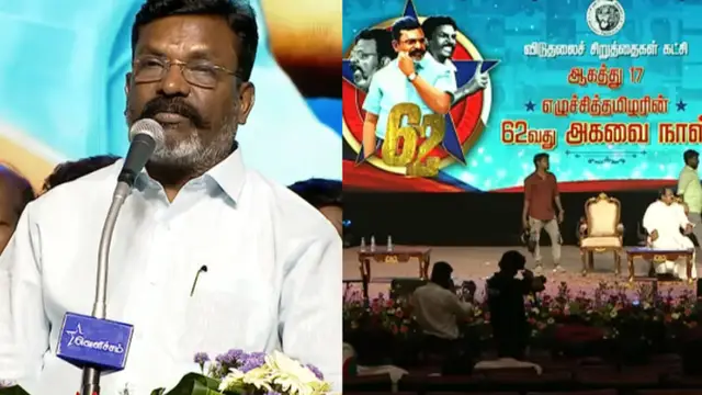 நான் தினமும் ஜெய்ஸ்ரீ ராம் சொல்ற ஆளு தான், ஆனா- லட்சுமி ராமகிருஷ்ணன் பேச்சை கைத்தட்டி ரசித்த திருமா