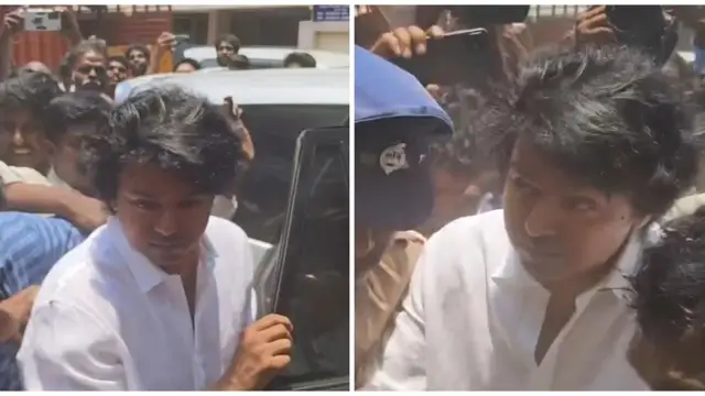 கட்சித் தலைவரானதும் வந்த பக்குவமா? போன முறை கலர் சொக்கா, சைக்கிள். இந்த முறை வாக்கு போட எப்படி சென்றுள்ளார் பாருங்க. இதோ வீடியோ.