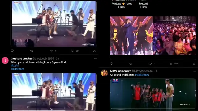 ஆடியோ லான்ச்னா இப்படி இருக்கனும் - அனிருத் வீடியோவை பகிர்ந்து சித் ஸ்ரீராமை கலாய்த்து தள்ளும் நெட்டிசன்கள்.