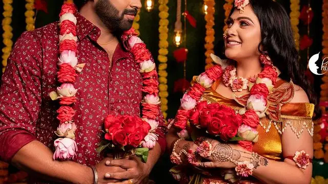 கடந்த டிசம்பரில் சன் மியூசிக் பிரபலத்துடன் திருமணம் - தற்போது கர்ப்பமாக இருப்பதை அறிவித்த சந்திரலேகா சீரியல் நடிகை.