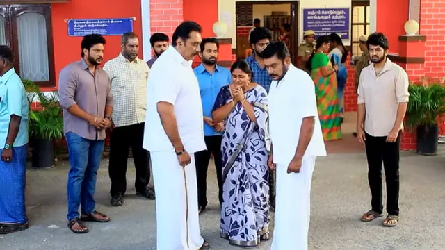 முத்துவேல் கையை பிடித்து எமோஷனலாக நன்றி சொன்ன பாண்டியன், கோமதி - பாண்டியன் ஸ்டோர்ஸ் 2