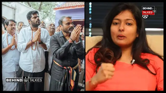 Mr.திருமாவளவன் கால்ல என்ன இருக்கு பாத்தியா - காயத்ரி ரகுராமின் பழைய வீடியோவை பகிர்ந்து கலாய்க்கும் நெட்டிசன்கள்.
