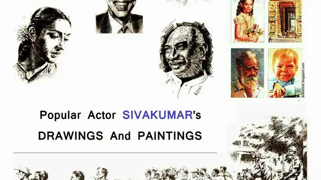 நடிகர் சிவக்குமார் வரைந்த ஓவியங்களா இது? பாத்தா மெய் மறந்து போய்டுவீங்க. இதோ புகைப்படங்கள்.