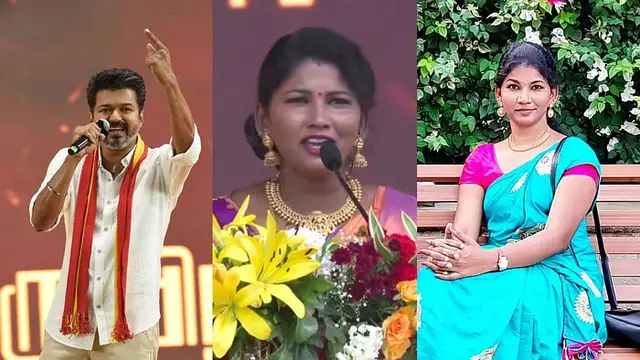 நீங்கள் எனக்கு ஆதரவாய் இருந்திருக்க வேண்டும். ஆனால்- தவெக மாநாடு தொகுப்பாளினியின் ஆதங்கம்