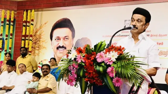 “ஒரே நாடு ஒரே தேர்தல் சட்டம் மூலம் ஒரு சதி திட்டத்தை தீட்டி வருகிறார்கள்”- தமிழக முதல்வர் ஸ்டாலின்.