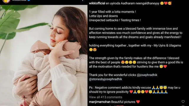 திருமண நாளில் குழந்தைகளின் புகைப்படத்தை பதிவிட்ட  விக்னேஷ் சிவன் - Hate கமண்ட் செய்பவருக்கு கொடுத்த பதிலடி.