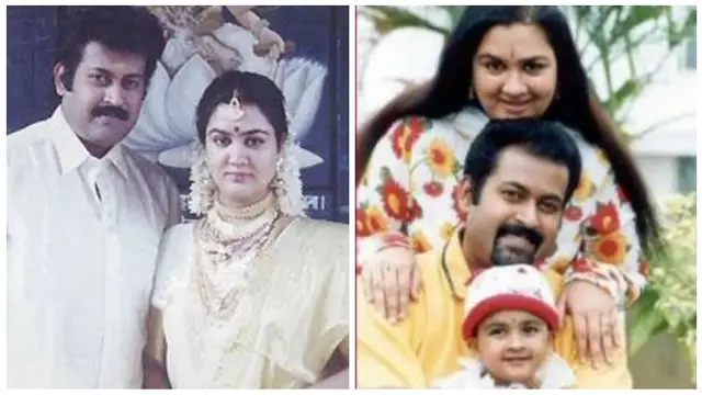 இரண்டாம் கணவர், 46வயதில் பெற்ற மகன் மற்றும் முதல் கணவருக்கு பிறந்த மகளுடன் ஊர்வசி - இவரின் முதல் கணவர் இந்த நடிகர் தான்.